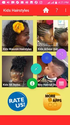 KIDS HAIRSTYLES 2020 android App screenshot 0