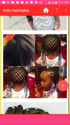 KIDS HAIRSTYLES 2020 android App screenshot 1