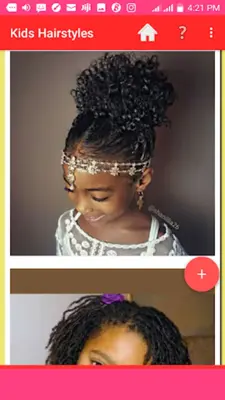 KIDS HAIRSTYLES 2020 android App screenshot 2