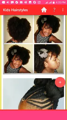 KIDS HAIRSTYLES 2020 android App screenshot 4