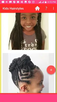 KIDS HAIRSTYLES 2020 android App screenshot 5